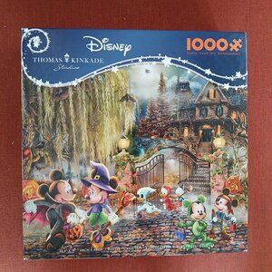 Disney/Thomas Kinkade Halloween jigsaw puzzle